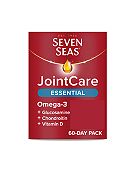 Seven Seas JointCare Essential with Omega-3, Glucosamine and Chondroitin, 30 Capsules + 30 Tablets