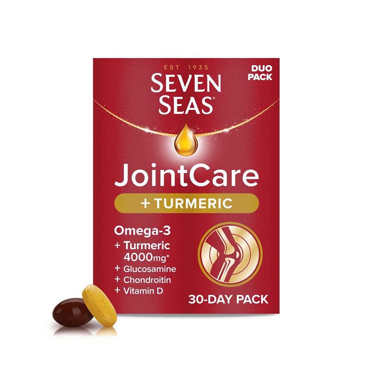 Seven Seas Jointcare + Turmeric 30-Day Pack