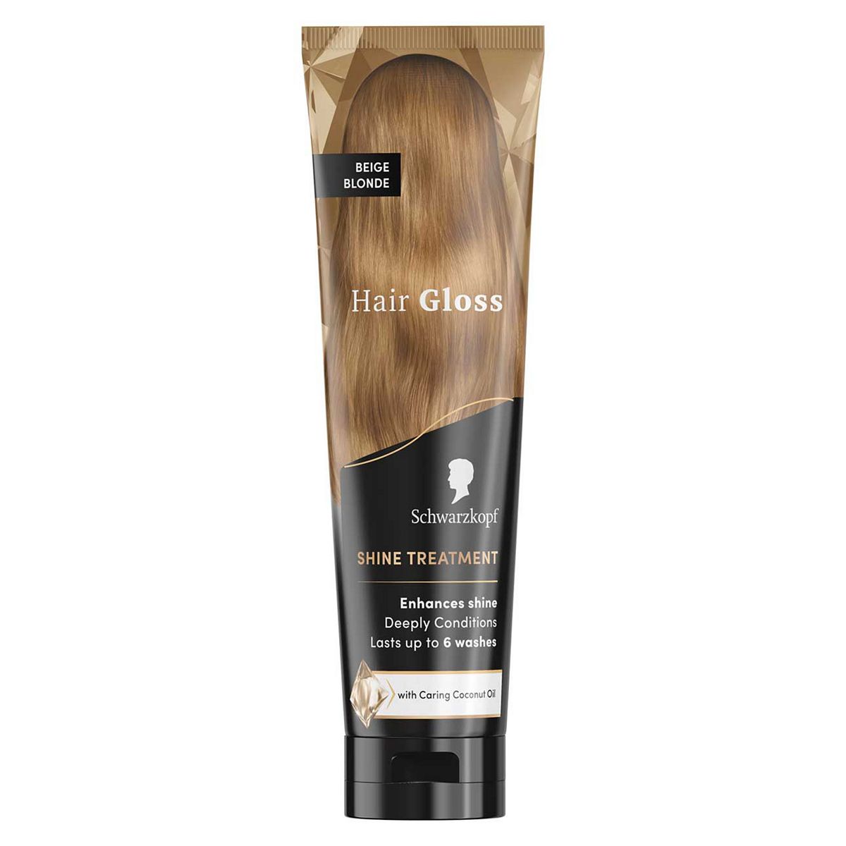 Schwarzkopf Hair Gloss Beige Blonde Shine Treatment With Coconut Oil 150ml