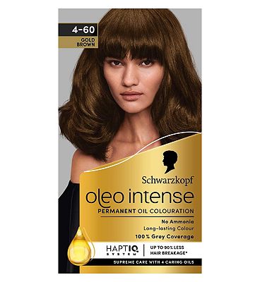 Schwarzkopf Oleo Intense Permanent Hair Colour Gold Brown 4-60