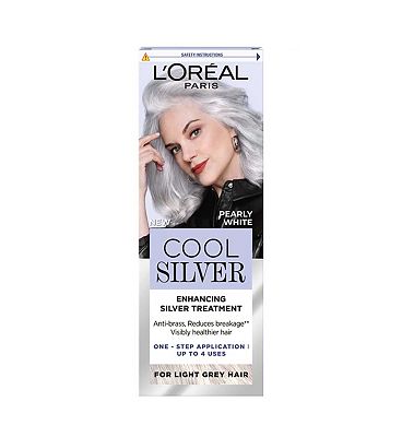 LOral Paris Excellence Cool Silver Enhancing Treatment Shade Pearly White, 114ml