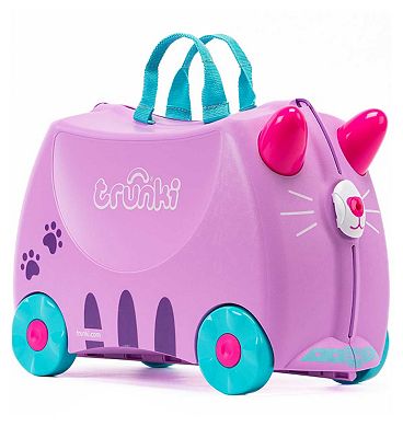 Trunki Ride on Carry on Luggage Toy - Cassie the Cat