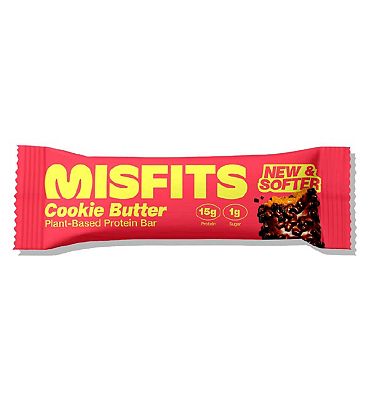 Misfits Plant Based Cookie Butter Protein Bar 50g