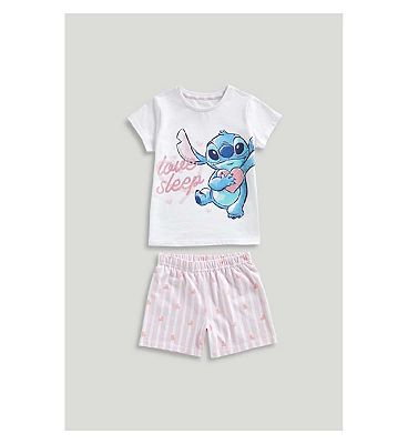 Mothercare Lilo & Stitch Short Pyjamas 3 - 4 Years