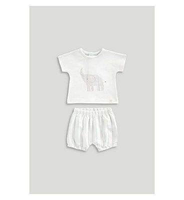 Mothercare My First Shorts and T-Shirt Set Up To 7.5 lbs