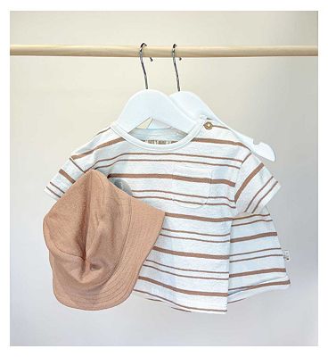 Maybe Baby Terry Towel T-Shirt & Short Set 3 - 6 Months