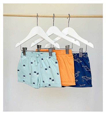 Maybe Baby 3 Pack Jersey Slub Shorts 18 - 24 Months