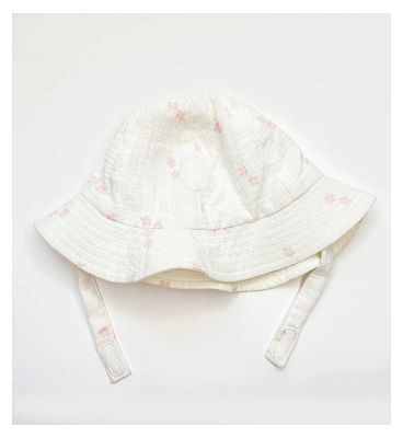 Maybe Baby Woven Texture Sun Hats 6 - 12 Months
