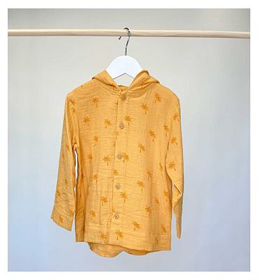 Maybe Junior Printed Double Cloth Over Shirt 2 - 3 Years