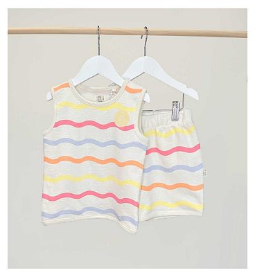 Maybe Junior Towel Top & Short Set 4 - 5 Years