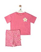 Maybe Junior Tee & Wide Rib Cycling Shorts