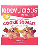 Kiddylicious Strawberry Banana Cookie Squares 24g 6s