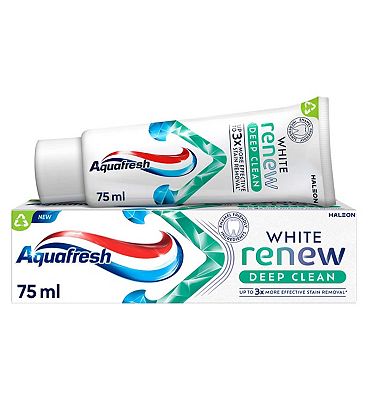 Aquafresh White Renew Deep Clean Toothpaste 75ml