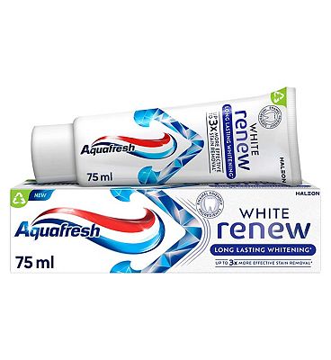 Aquafresh White Renew Long Lasting Toothpaste 75ml