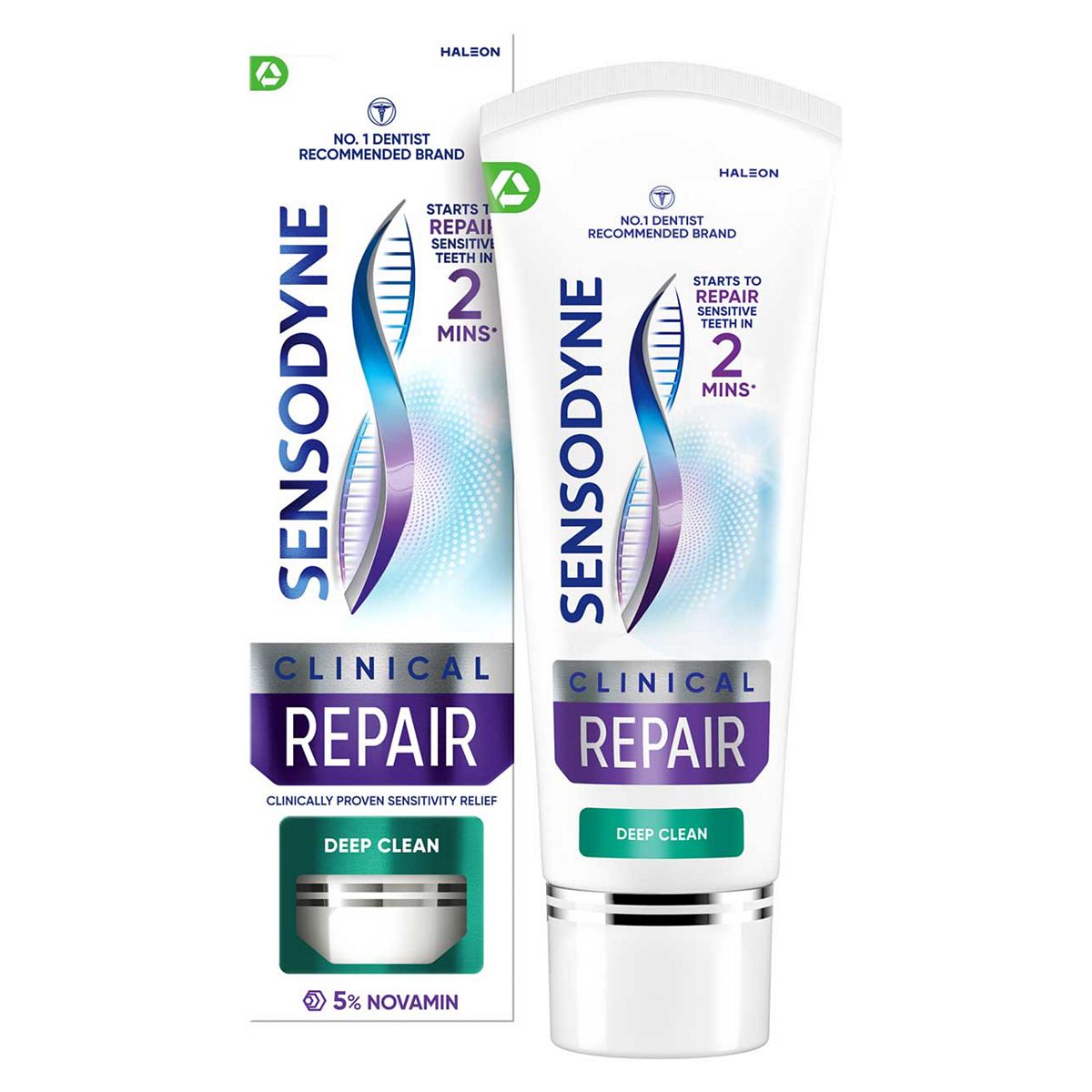 Sensodyne Clinical Repair Deep Clean Toothpaste75ml