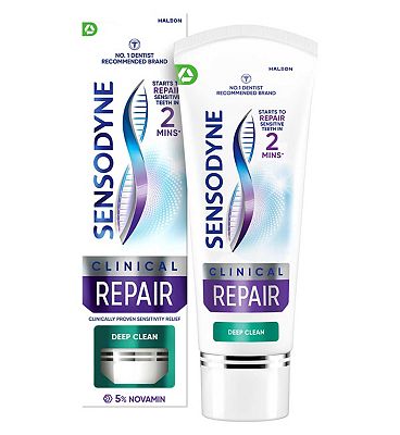 Sensodyne Clinical Repair Deep Clean Toothpaste75ml