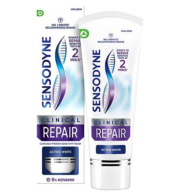 Sensodyne Clinical Repair Active White Toothpaste 75ml