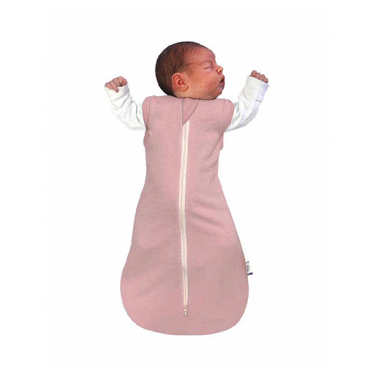 Sweet Dreamers Bamboo Baby Sleeping Bag Pink 3-12 Months 1 Tog