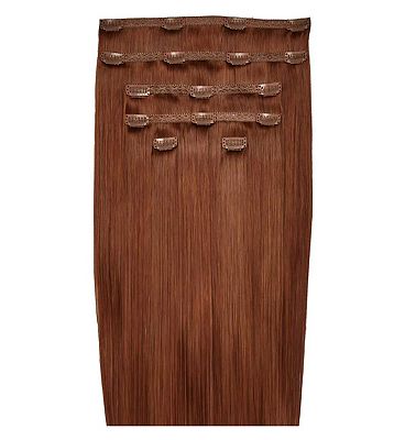 Beauty Works Double Hair Set Hair Extension 18 Inch Amber