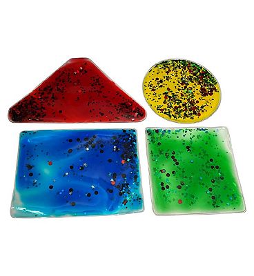 Playlearn Sensory Gel Shapes Colourful Toy