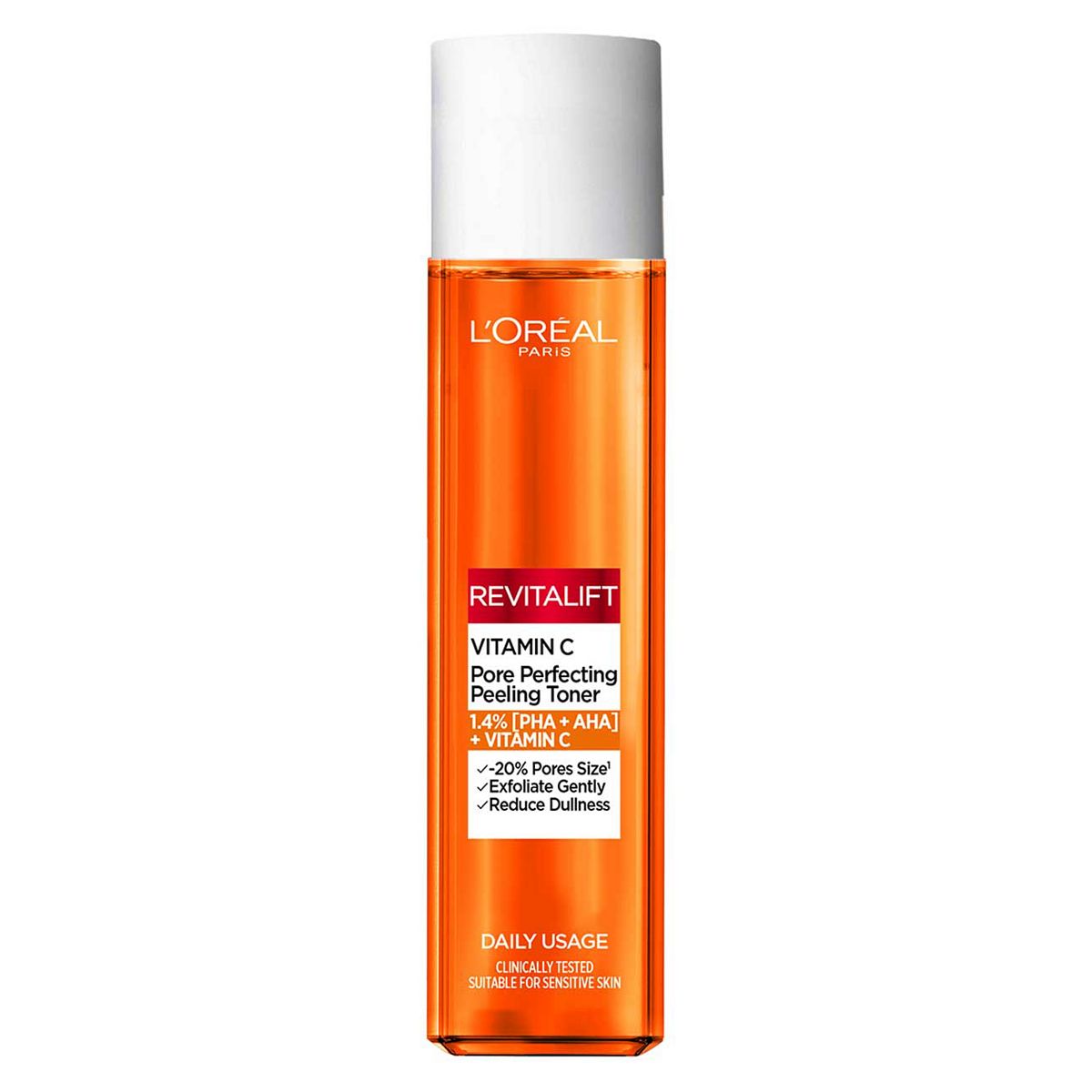 L'Oreal Paris Revitalift Clinical Vitamin C Pore Perfecting Peeling Toner, 180ml