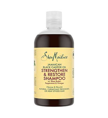 SheaMoisture Jamaican Black Castor Oil Strength & Restore shampoo 384ml