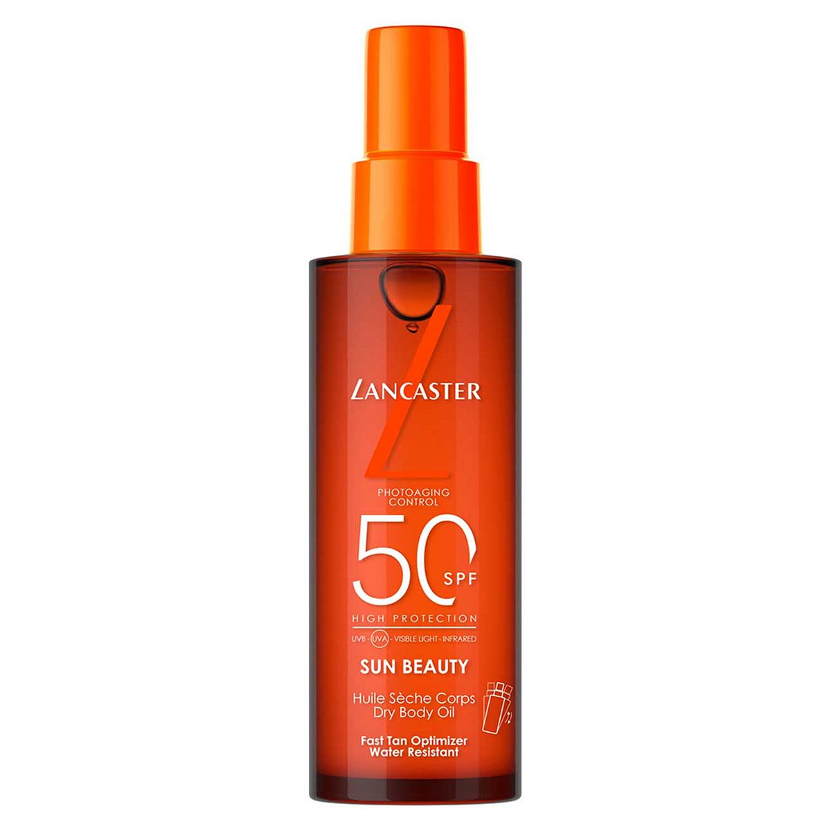 Lancaster Sun Beauty Dry Body Oil Spf50 150Ml