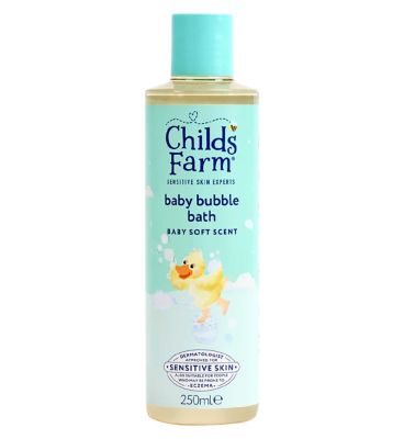 Childs Farm Baby Bubble Bath 250ml Baby Soft Scent for Newborns