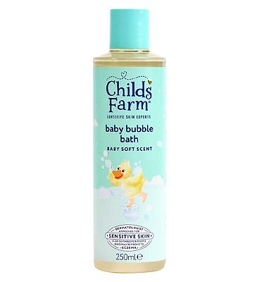 Childs Farm Baby Bubble Bath 250ml Baby Soft Scent for Newborns & Sensitive Skin