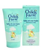 Childs Farm Baby All Over Balm 50ml Fragrance Free Moisturiser for Newborns & Sensitive Skin