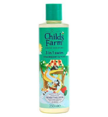 Childs farm in Swim 250ml, Strawberry Mint, Gentle Shampoo