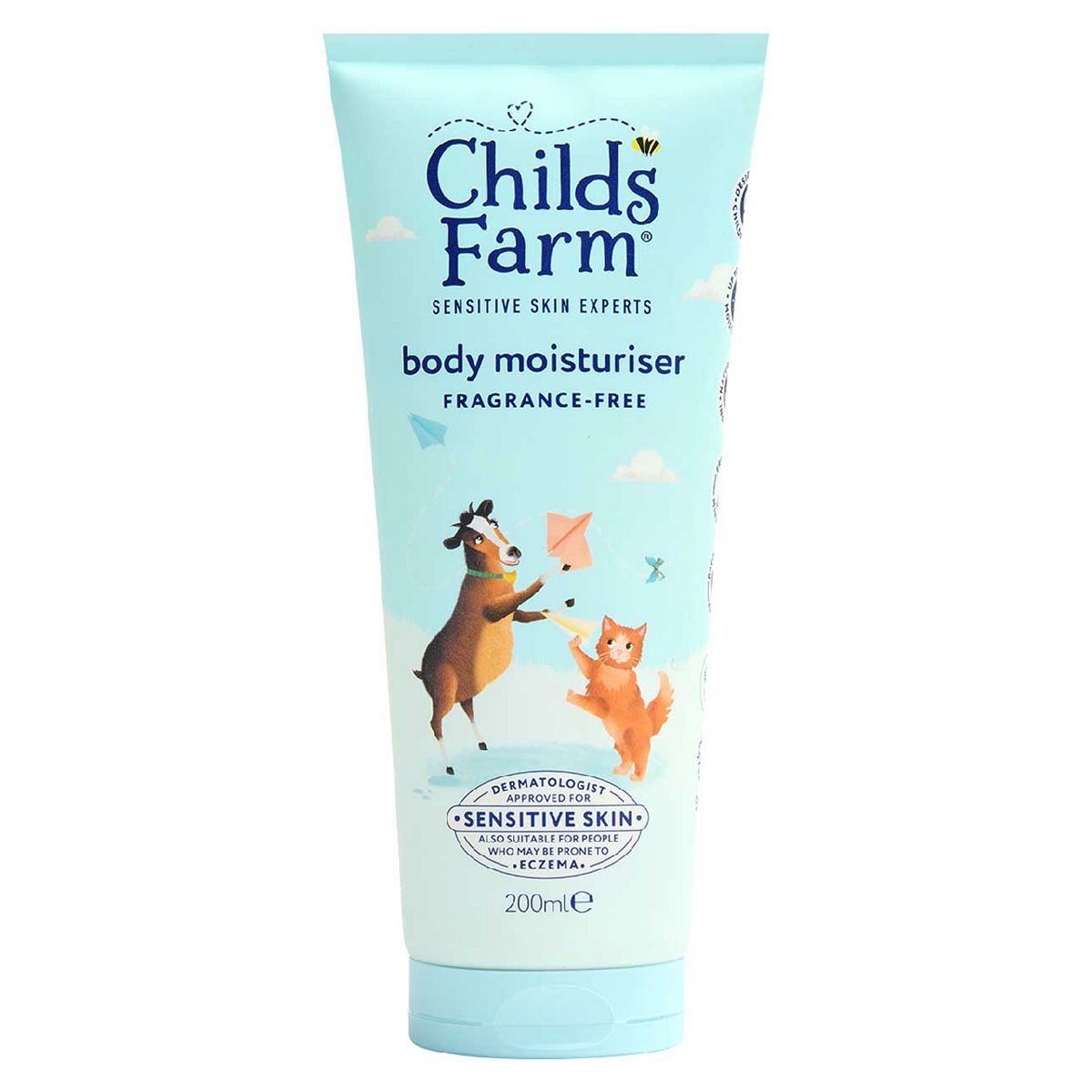 Childs Farm Fragrance-Free Body Moisturiser200 Ml Gentle Hydrating Formula For Kids, Babies & Sensitive Skin, 200ml