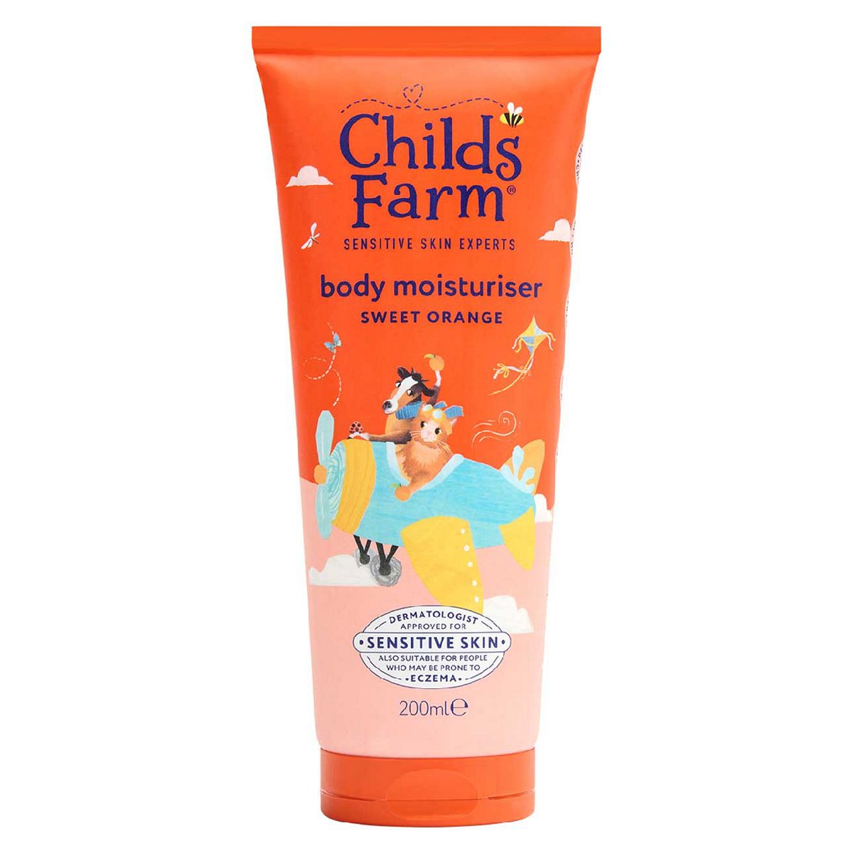Childs Farm Sweet Orange Body Moisturiser200 Ml Gentle Hydrating Formula For Kids, Babies & Sensitive Skin, 200ml