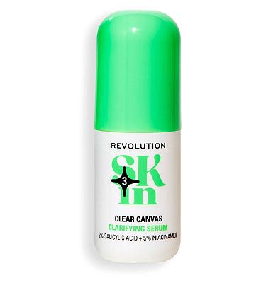 Click to view product details and reviews for Revolution Skin Clear Canvas 5 Niacinamide 2 Salicylic Acid Clarifying Serum.