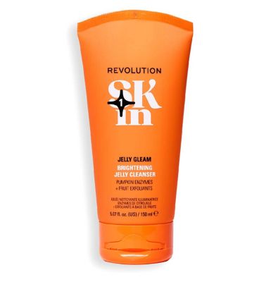 Revolution Skin Jelly Gleam Natural Fruit AHAs Brightening Jelly Cleanser