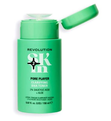 Revolution Skin Pore Player 2% Salicylic Acid & Aloe Clarifying BHA Toner (3)