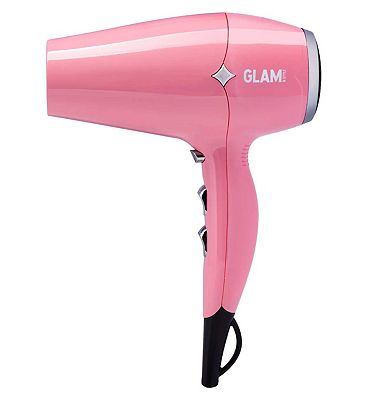 Glam & Style Rose Pink Hair Dryer