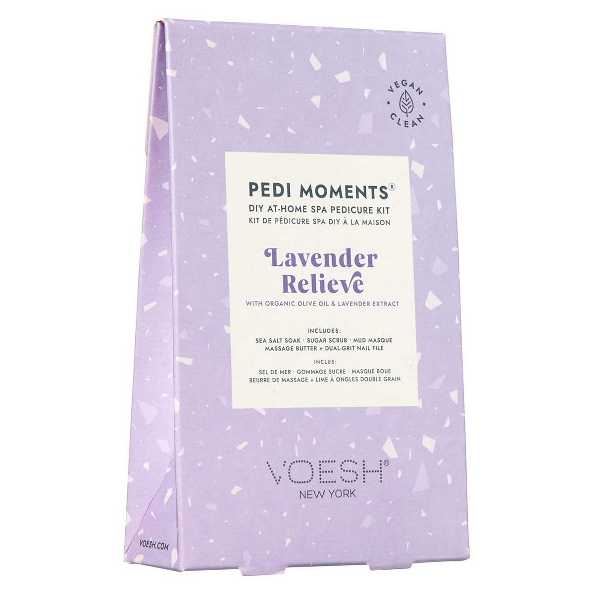 Voesh New York Pedi Moments Lavender Relieve