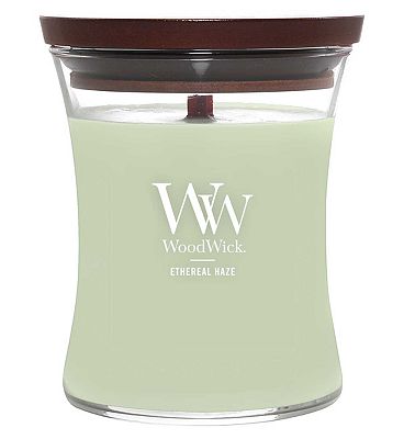 WOODWICK Medium Hourglass Etheral Haze Candle 275g