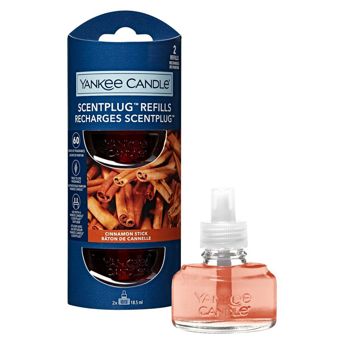 Yankee Candle Scent Plug Refill Cinnamon Stick 18.5Ml 2S