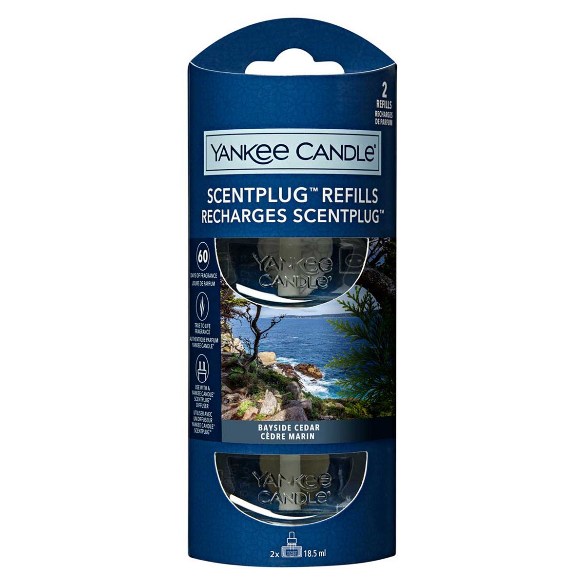 Yankee Candle Scentplug Twin Refill Bayside Cedar 18.5Ml 2S