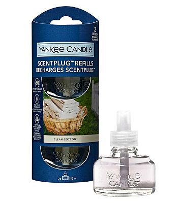 Yankee Candle Scentplug Twin Refill Clean Cotton 18.5ml 2s