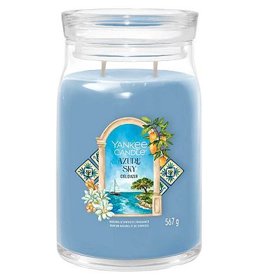 Yankee Candle Signature Large Jar Azure Sky Candle 567g