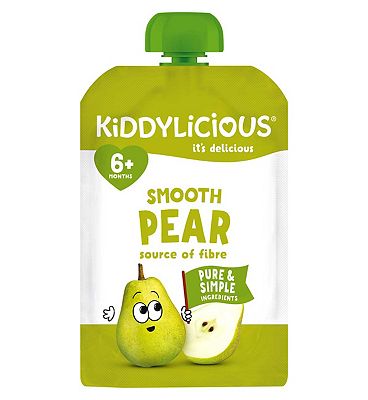 Kiddylicious Pear Pouch 100g