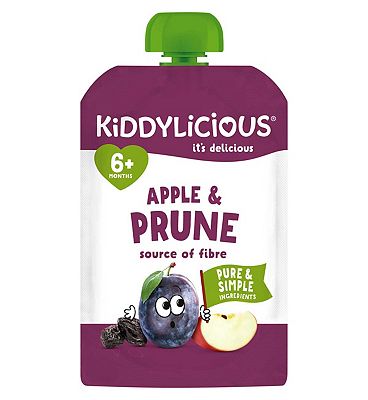Kiddylicious Apple Prune Pouch 100g