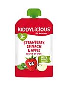 Kiddylicious Strawberry Apple Spinach Pouch 100g