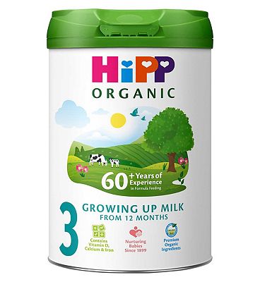 HiPP Organic 3 Growing Up Baby Milk Powder Formula From 12 months 800g