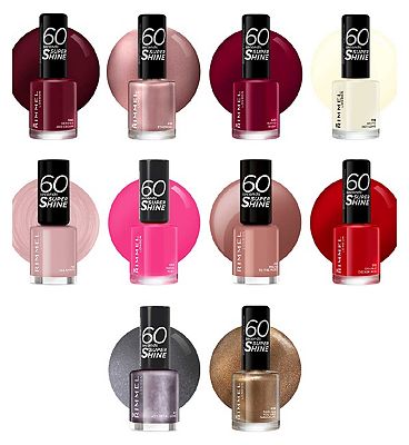 Rimmel 60 Seconds Super Shine Nail Polish Set