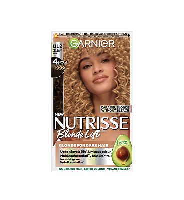 Garnier Nutrisse Blondelift ul2 Caramel Blonde Permanent Hair Dye