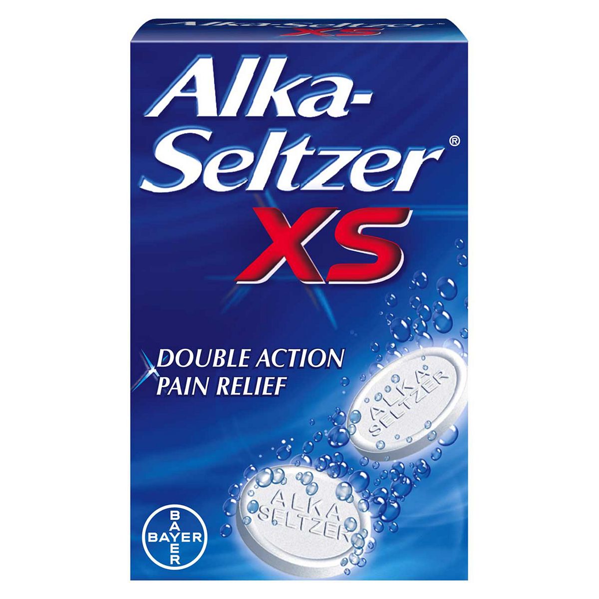 Alka Seltzer Xs - 20 Effervescent Tablets